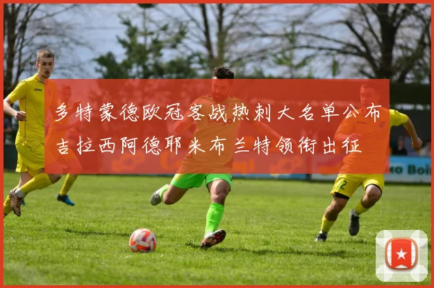 多特蒙德欧冠客战热刺大名单公布吉拉西阿德耶米布兰特领衔出征
